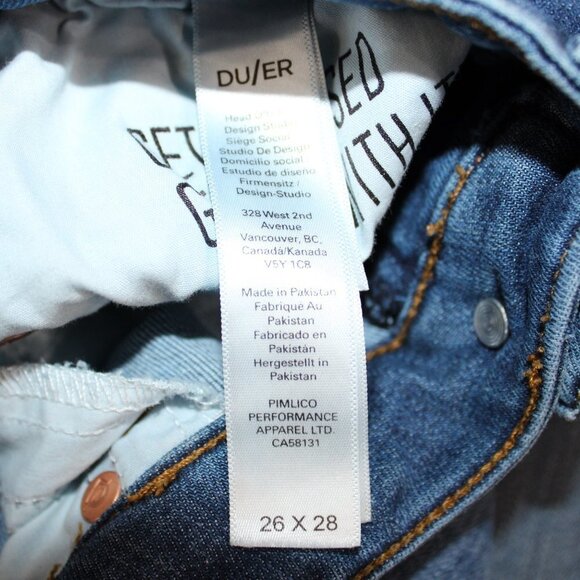 DU/ER Mid Rise Skinny Ankle Size 26 - Picture 4 of 4